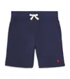 Ralph Lauren Cotton Blend Drawstring Shorts In Blue