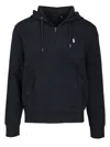Ralph Lauren Cotton Blend Hoodie In Blue