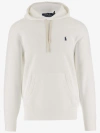 RALPH LAUREN COTTON BLEND HOODIE WITH LOGO