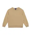 Ralph Lauren Cotton-blend Logo Sweatshirt In Brown