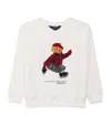 Ralph Lauren Cotton-blend Polo Bear Sweater In White