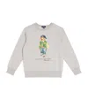 Polo Ralph Lauren Polo Bear Fleece Sweatshirt In Grey
