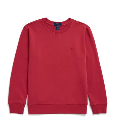 Ralph Lauren Kids' Cotton-blend Polo Pony Sweatshirt