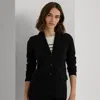 Ralph Lauren Cotton-blend Sweater Blazer In Polo Black