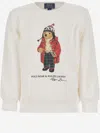 Polo Ralph Lauren Polo Bear Fleece Sweatshirt In Cream