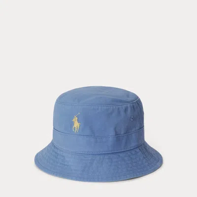 Polo Ralph Lauren Cotton Bucket Hat In Bristol Blue