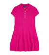 Ralph Lauren Cotton Cable-knit Dress In Pink