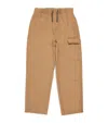 Ralph Lauren Cotton Utility Trousers In Black