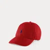 Polo Ralph Lauren Logo Embroidered Cap In Red/blue
