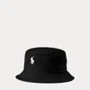 Polo Ralph Lauren Men's Cotton Chino Bucket Hat In Black