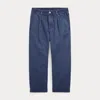 Ralph Lauren Kids' Cotton Chino Drawstring Trouser In Blue
