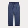Polo Ralph Lauren Kids' Cotton Chino Drawstring Trouser In Blue