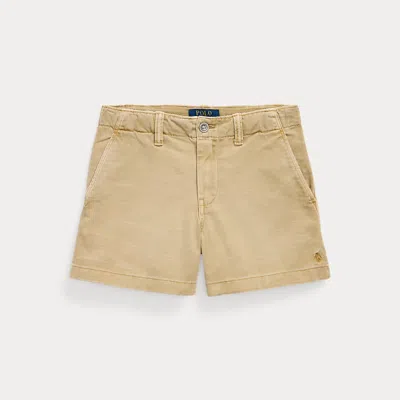 Polo Ralph Lauren Kids' Cotton Chino Short In Classic Khaki
