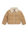 Ralph Lauren Cotton Corduroy Bomber Jacket In Brown