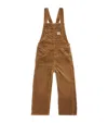 Ralph Lauren Cotton Corduroy Dungarees In Brown