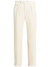Ralph Lauren Wool Gabardine Trousers In Neutral