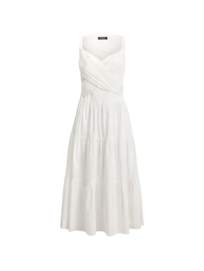 Ralph Lauren Sleeveless Dress In White