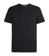 Ralph Lauren Script Logo-embroidered Cotton T-shirt In Black