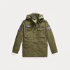 Polo Ralph Lauren Kids' Cotton Herringbone Field Jacket In Green