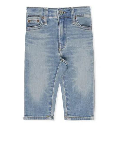 Ralph Lauren Babies' Cotton Jeans In Blue