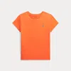 Polo Ralph Lauren Kids' Cotton Jersey T-shirt In Orange