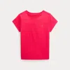 Polo Ralph Lauren Kids' Cotton Jersey T-shirt In Pink