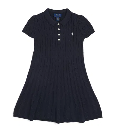 Ralph Lauren Kids' Cotton Knitted Polo Dress
