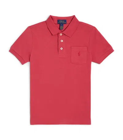 Ralph Lauren Kids' Cotton Logo Pocket Polo Shirt