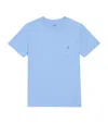 Ralph Lauren Cotton Logo Pocket T-shirt In Blue