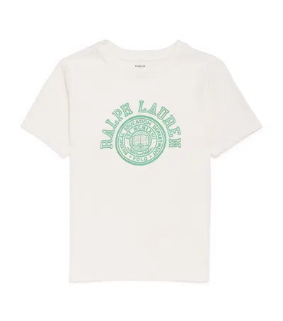 RALPH LAUREN COTTON LOGO T-SHIRT