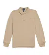 Ralph Lauren Cotton Long-sleeve Polo Shirt In Neutral