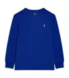 Ralph Lauren Cotton Long-sleeve T-shirt In Blue