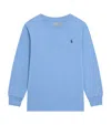 Ralph Lauren Cotton Long-sleeve T-shirt In Blue