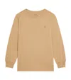 Ralph Lauren Cotton Long-sleeve T-shirt In Brown