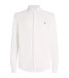 Ralph Lauren Cotton Mesh Oxford Shirt In White