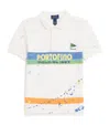 Ralph Lauren Cotton Nautical Polo Shirt In White
