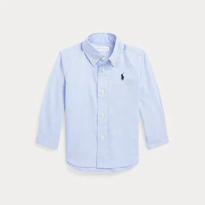Ralph Lauren Kids' Cotton Oxford Shirt In Blue
