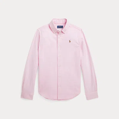 Ralph Lauren Kids' Cotton Oxford Shirt In Pink