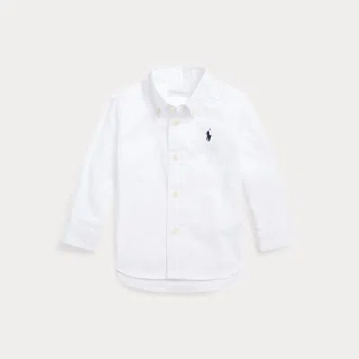 Ralph Lauren Kids' Cotton Oxford Shirt In White