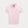 Ralph Lauren Kids' Cotton Oxford Short-sleeve Shirt In Pink