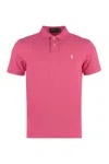 Ralph Lauren Cotton-piqué Polo Shirt In Pink