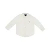 Ralph Lauren Cotton Piquet Shirt With Logo Embroidery Kids