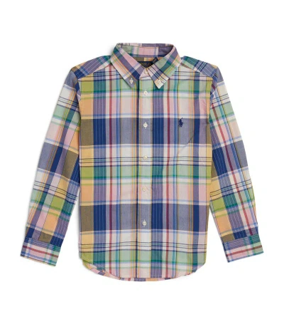 Ralph Lauren Kids' Cotton Plaid Shirt (6-14 Years) In Multi