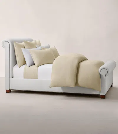 Ralph Lauren Cotton Player Single Duvet Cover In Neutral