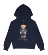 Ralph Lauren Boys Polo Bear Hoodie In Blue