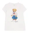 Ralph Lauren Cotton Polo Bear T-shirt In White