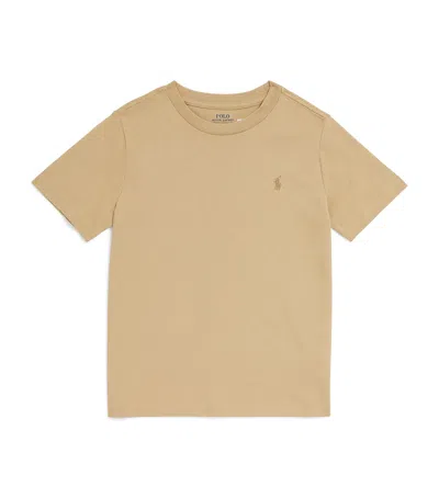 RALPH LAUREN COTTON POLO PONY LOGO T-SHIRT