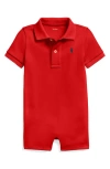 Ralph Lauren Babies'  Cotton Polo Romper