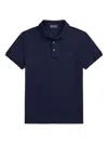 Ralph Lauren Cotton Polo Shirt In Blue