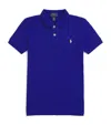 Ralph Lauren Cotton Polo Shirt In Blue